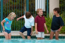 Playgroup swim party