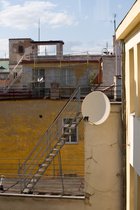 From the Balcony of Room 1, Pension Unie