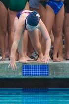 Sara coming off her mark