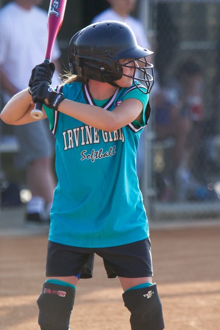 Linnea At Bat