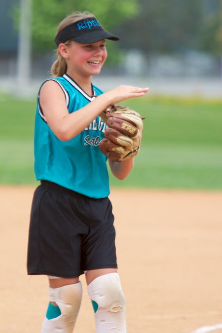 Taylor after catching a pop-up from 3rd