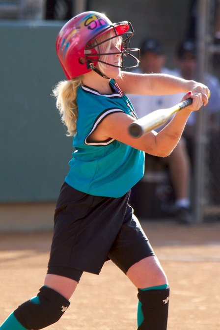 Sara At Bat