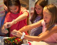 Decorating cake, III