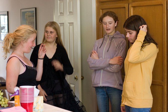 Kitchen Conversation, I