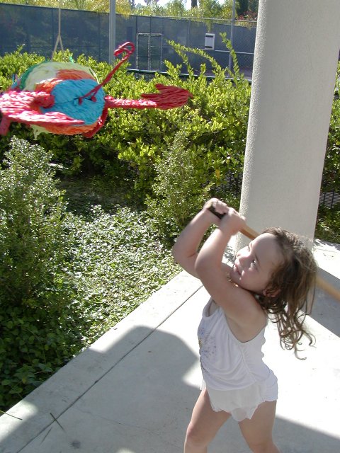 Autumn hits the pi&ntilde;ata