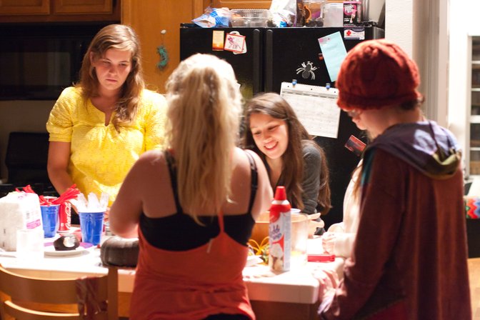 Clare, Sara, Julianna, and Talia