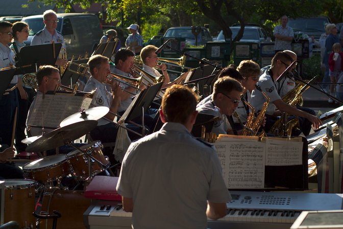 Air National Guard Band at Farmers Market, II