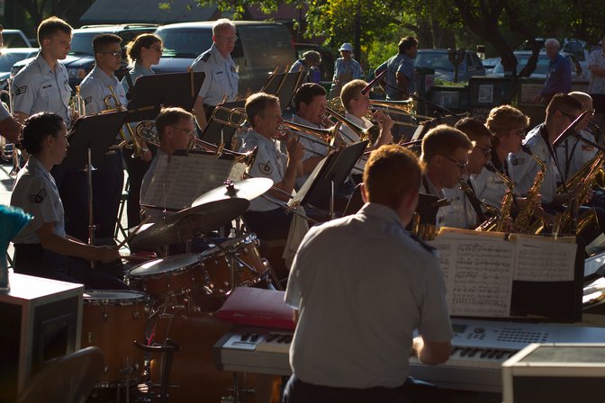 Air National Guard Band at Farmers Market, III