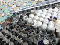 Hood texture (poker chips and golf balls)