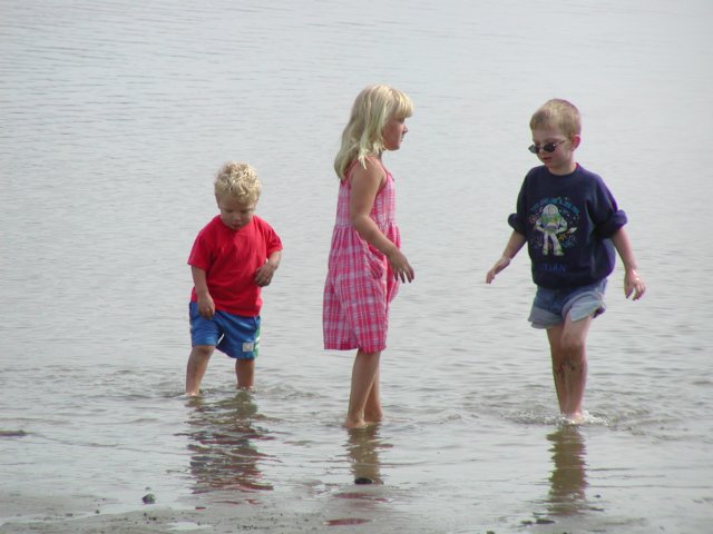 Timothy, Sara, and Logan