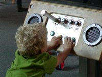 Timothy at the controls