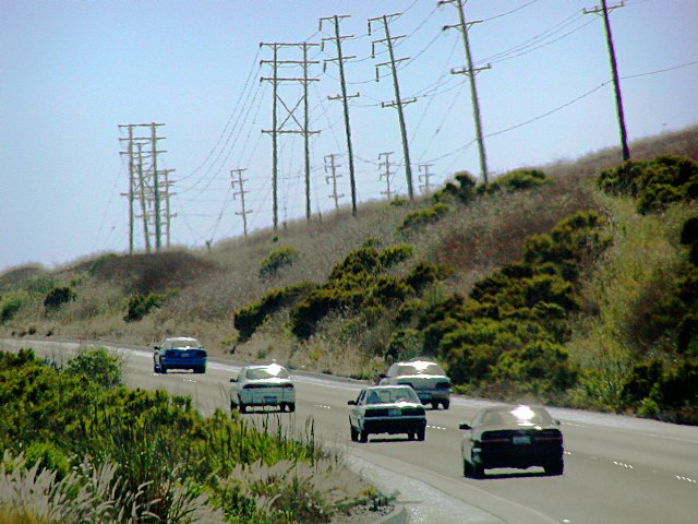 Heat-rippled power pylons