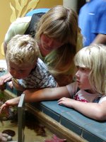 Family at the Kelp Lab