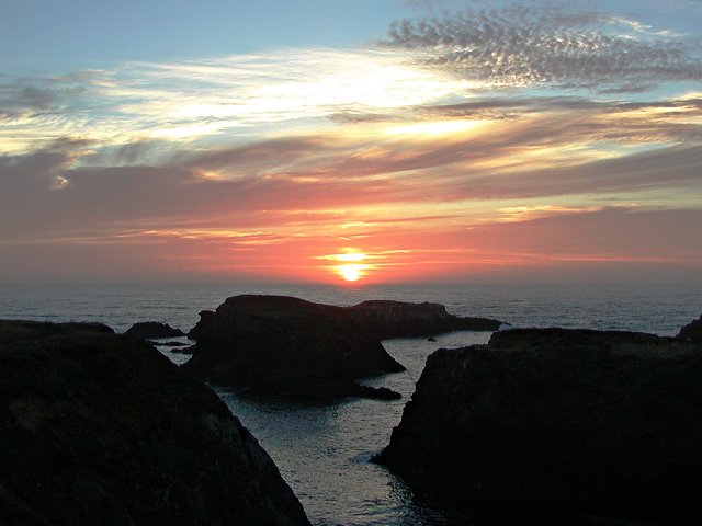 Headlands sunset
