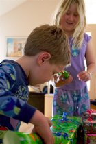 Opening more presents