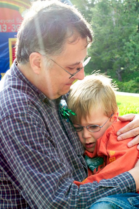 Lynn Comforting Aaron