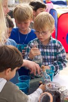 Taavi and Aaron concoct potions