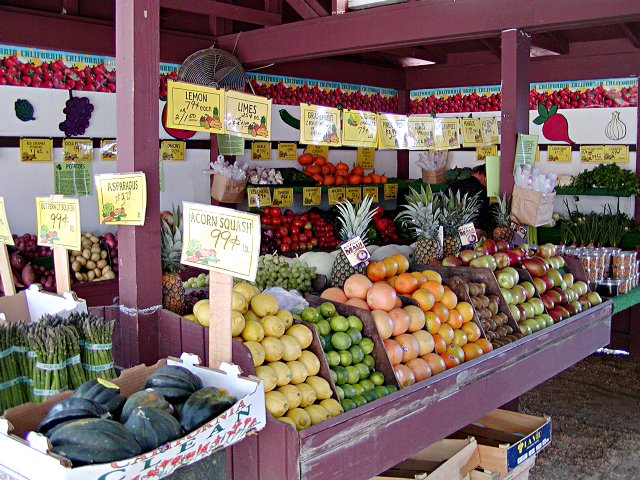 Fruit stand