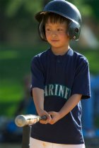 Brian checks his distance from the tee