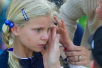 Kiley gets her bumped head checked