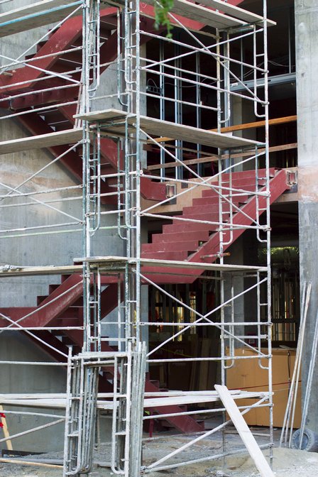 Bren Scaffolded Stair