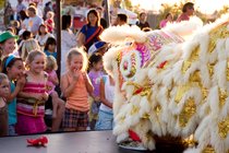Lion Dancers, II