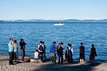 Gathering For The Group Photo, I