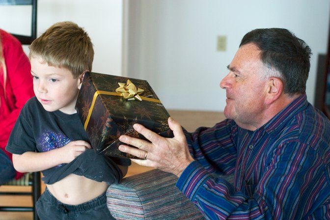 Listening to Tony's present