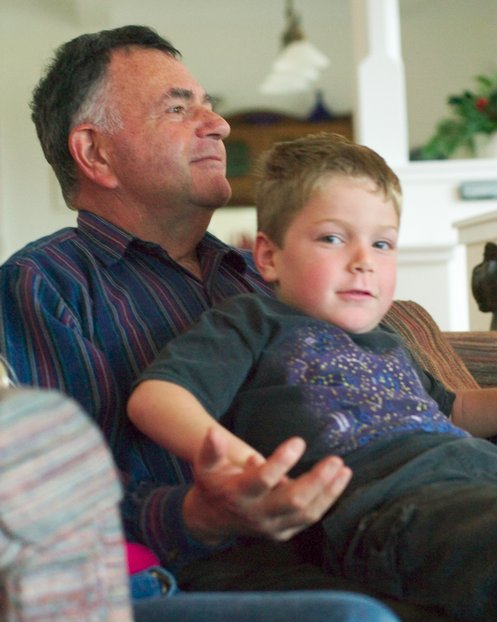 Timothy and his Grandfather