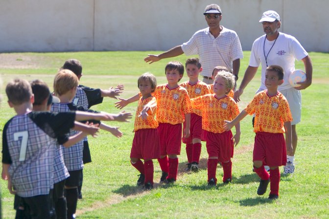 End-of-game handshake