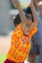 Hayden takes a throw-in, II