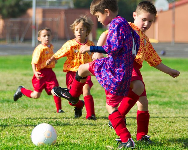 Ryan gets blocked from the ball