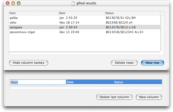 Screenshot of Tabulizer with edit columns drawer extended
